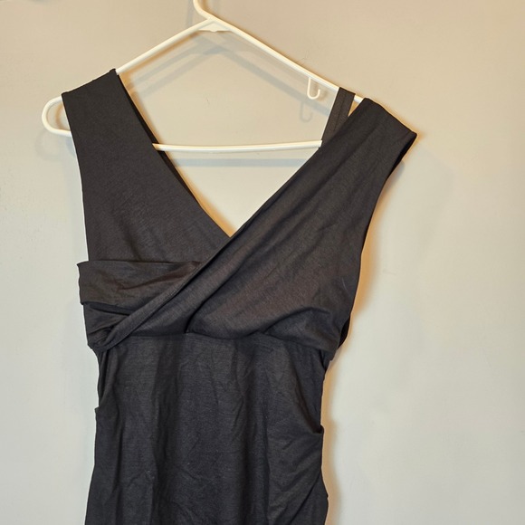 Diane Von Furstenburg Dress Parker Jersey DVF Black NWT Womens Small